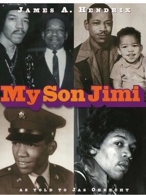 "My Son Jimi" Hardcover Book - Jimi Hendrix/Rock N’ Roll/Coffee Table Book